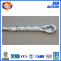 8mm polyester rope with polyester core double braided rope